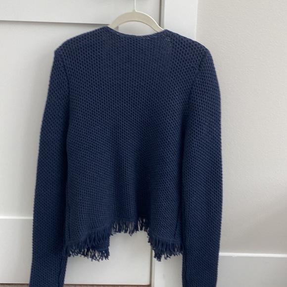 Lilly Pulitzer NWT Navy Sweater Blazer - Picture 4 of 6